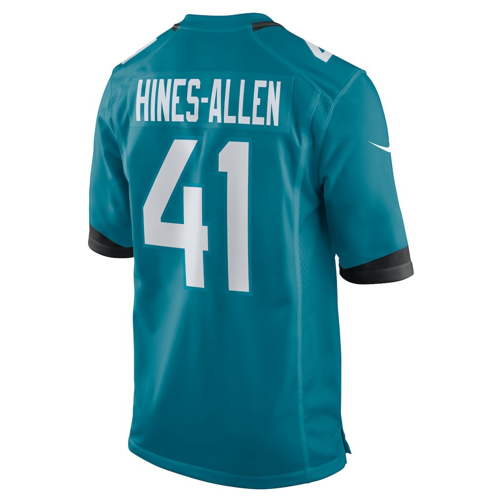 Josh Hines-Allen Jacksonville Jaguars Player Game Jersey - Teal | Nike discount