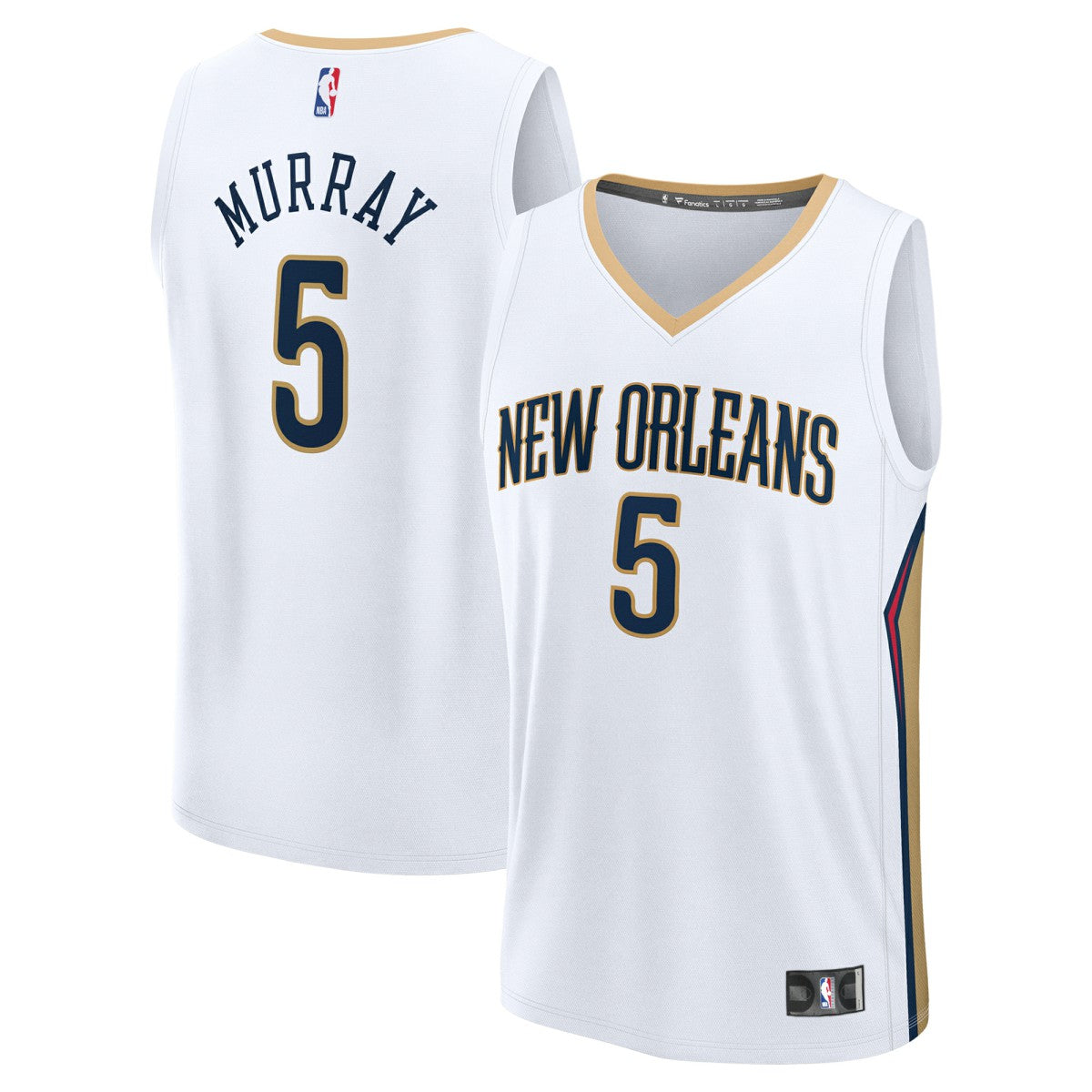 Dejounte Murray New Orleans Pelicans Fast Break Replica Player Jersey - Association Edition - White | Fanatics on sale