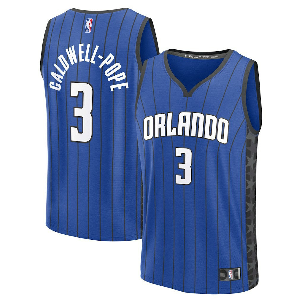 Kentavious Caldwell-Pope Orlando Magic Fast Break Replica Player Jersey - Statement Edition - Blue | Fanatics discount