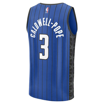 Kentavious Caldwell-Pope Orlando Magic Youth Fast Break Player Jersey - Statement Edition - Blue | Fanatics discount