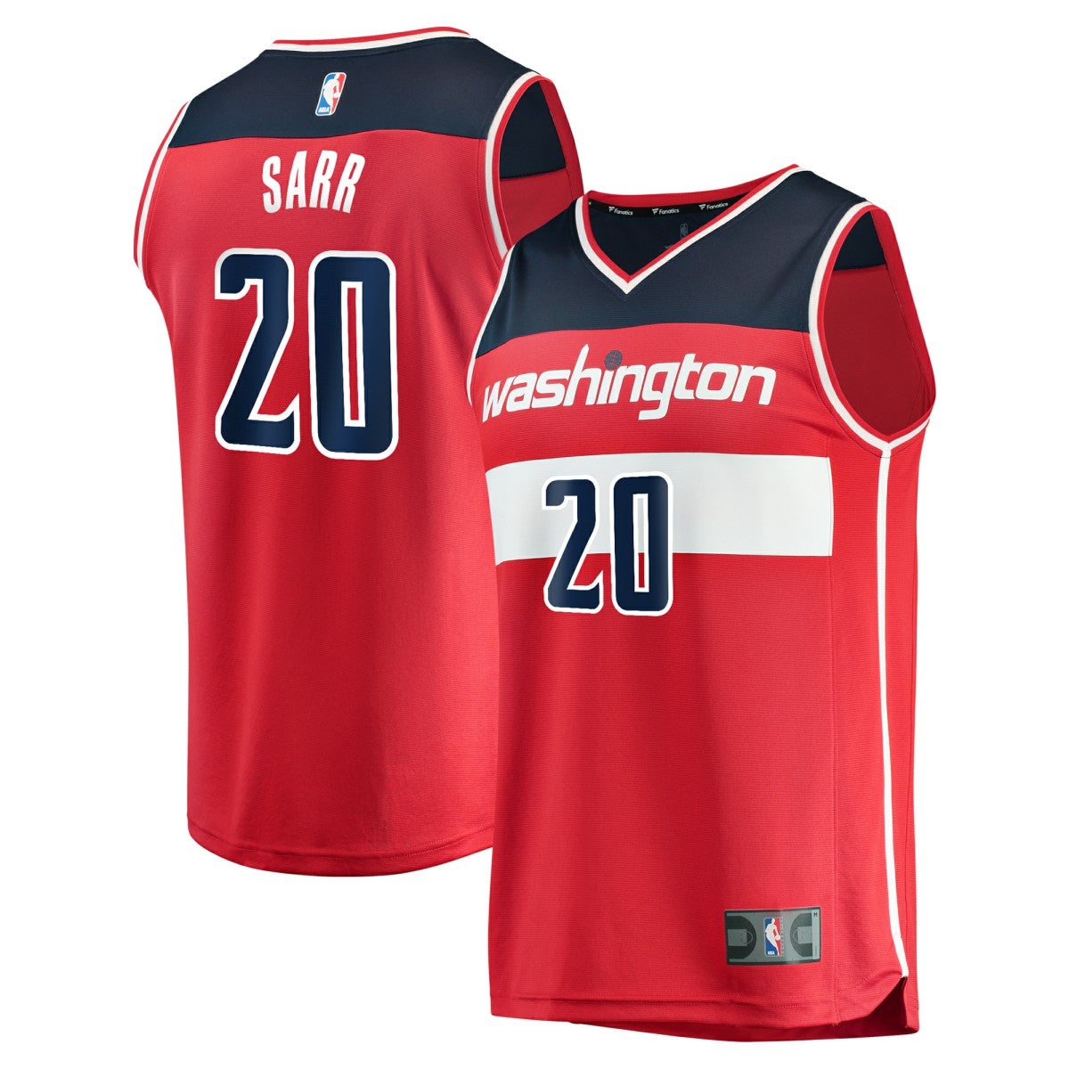 Alexandre Sarr Washington Wizards Fast Break Replica Player Jersey - Icon Edition - Red | Fanatics on sale