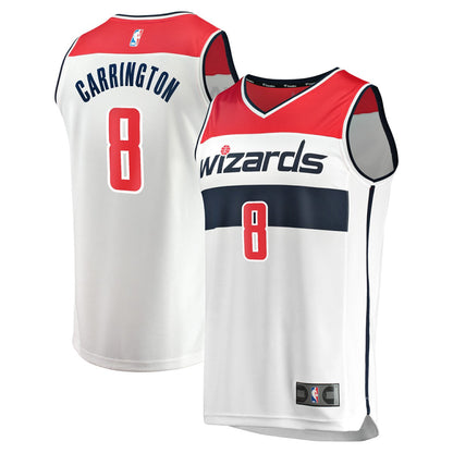 Carlton Carrington Washington Wizards Fast Break Replica Player Jersey - Association Edition - White | Fanatics for sale