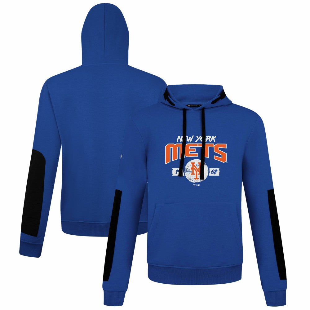 New York Mets Levelwear Bombay Pullover Hoodie - Royal