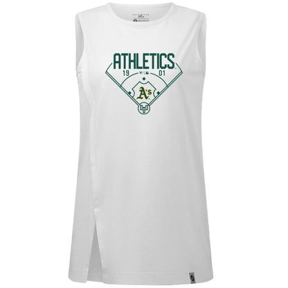 Athletics Levelwear Women's Influx Home Field Tank Top - White