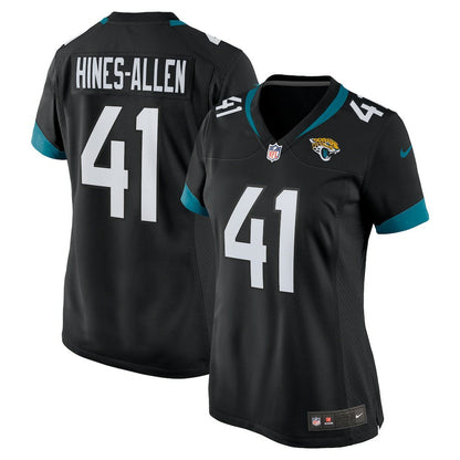 Josh Hines-Allen Jacksonville Jaguars Women's Alternate Player Game Jersey - Black | Nike on sale