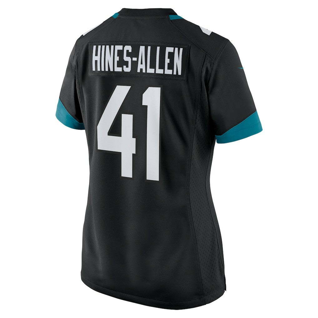 Josh Hines-Allen Jacksonville Jaguars Women's Alternate Player Game Jersey - Black | Nike on sale