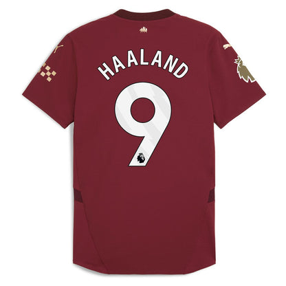 Erling Haaland Manchester City 2024/25 Third Player Jersey - Burgundy | Puma sale