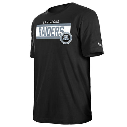 Las Vegas Raiders New Era 3rd Down High Density Print T-Shirt - Black on sale
