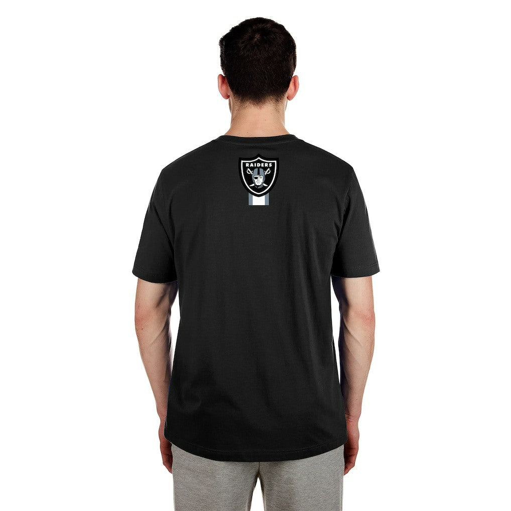 Las Vegas Raiders New Era 3rd Down High Density Print T-Shirt - Black on sale