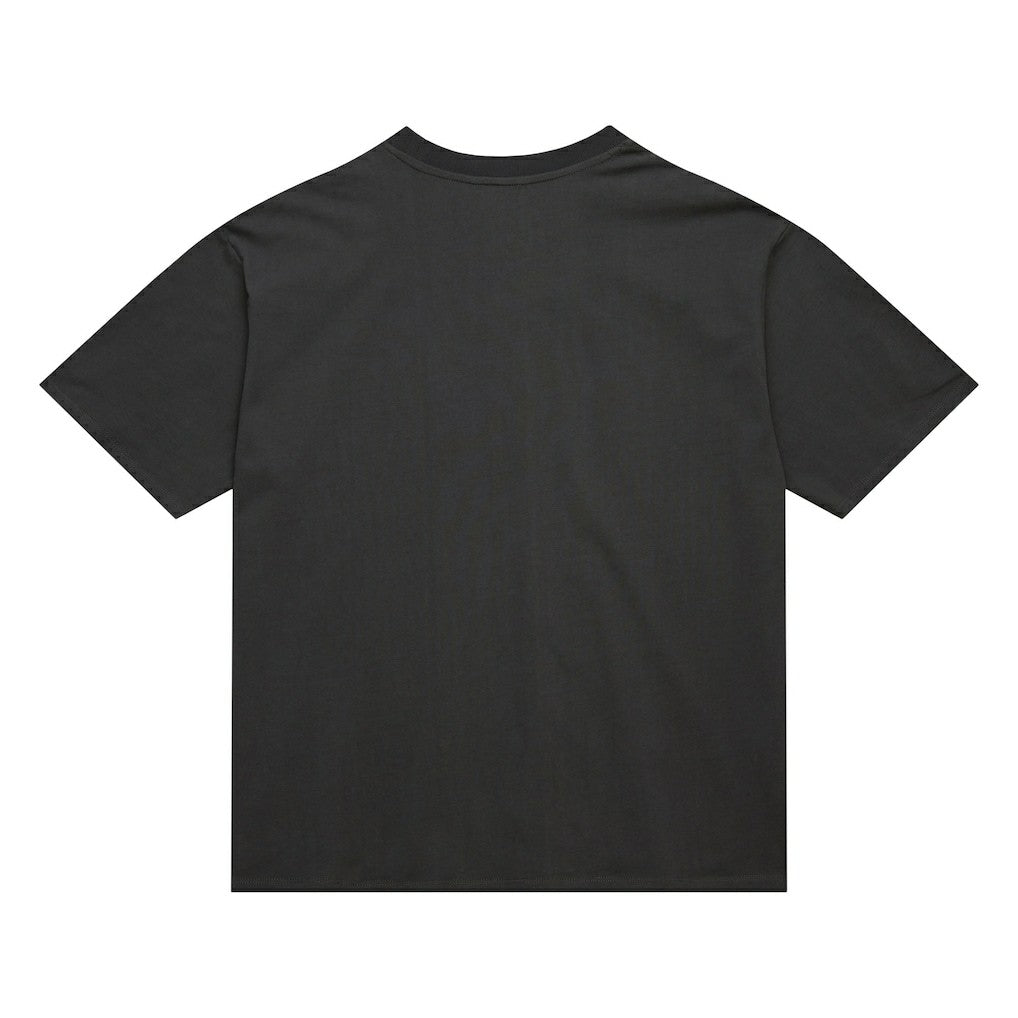 Philadelphia 76ers Women's Hardwood Classics Oversized Boyfriend T-Shirt - Charcoal | Mitchell & Ness outlet