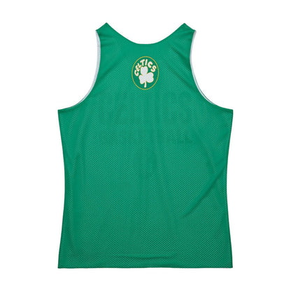 Boston Celtics Hardwood Classics Reversible Mesh Practice Jersey - Kelly Green/White | Mitchell & Ness cheap
