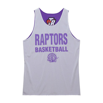 Toronto Raptors Hardwood Classics Reversible Mesh Practice Jersey - Purple/White | Mitchell & Ness shop