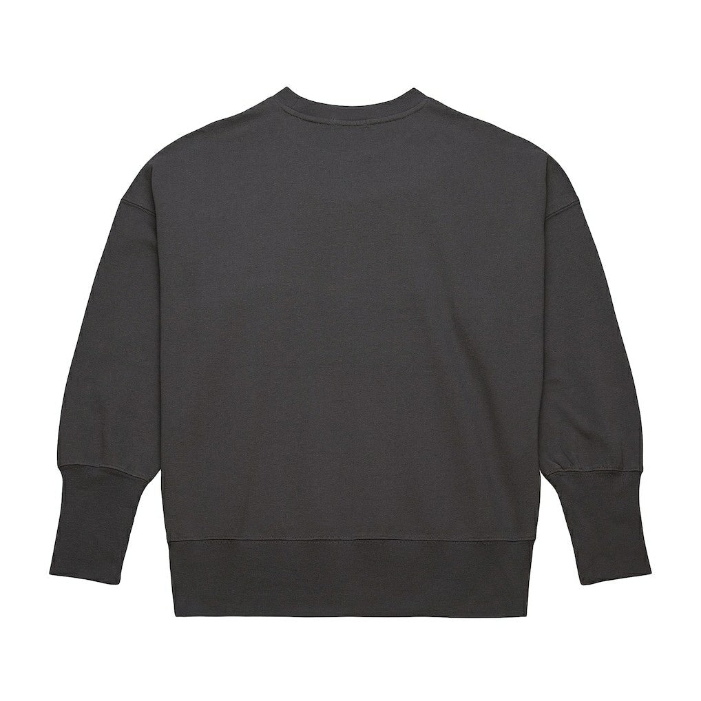 Los Angeles Lakers Women's Hardwood Classics Lightweight Pullover Sweatshirt - Charcoal | Mitchell & Ness online