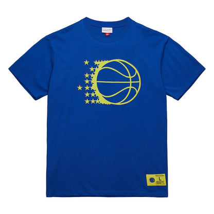 Orlando Magic Hardwood Classics Neon Nights Premium T-Shirt - Blue | Mitchell & Ness outlet