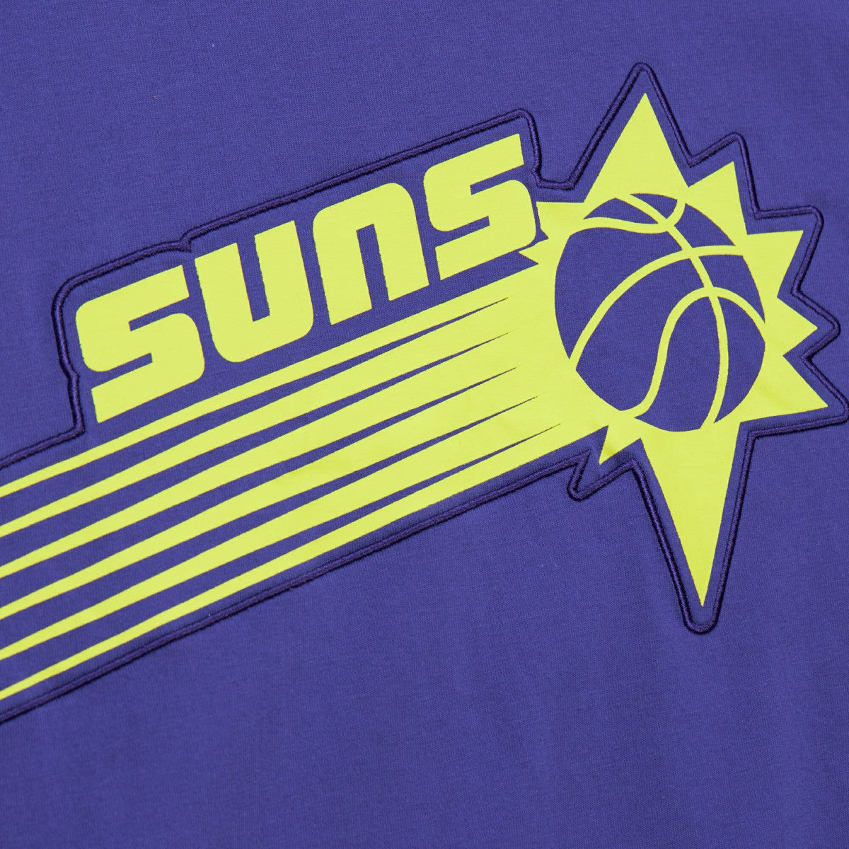 Phoenix Suns Hardwood Classics Neon Nights Premium T-Shirt - Purple | Mitchell & Ness online