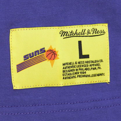 Phoenix Suns Hardwood Classics Neon Nights Premium T-Shirt - Purple | Mitchell & Ness online