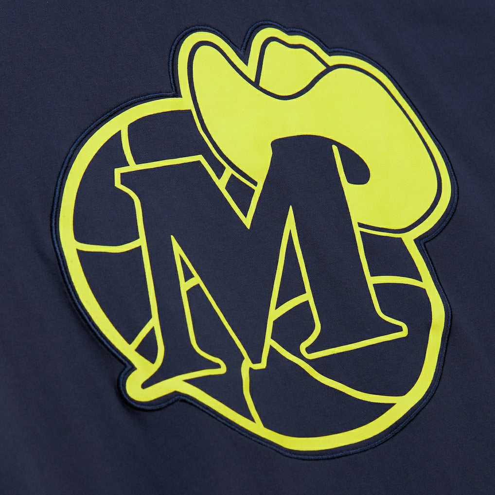 Dallas Mavericks Hardwood Classics Neon Nights Premium T-Shirt sale - Navy | Mitchell & Ness sale
