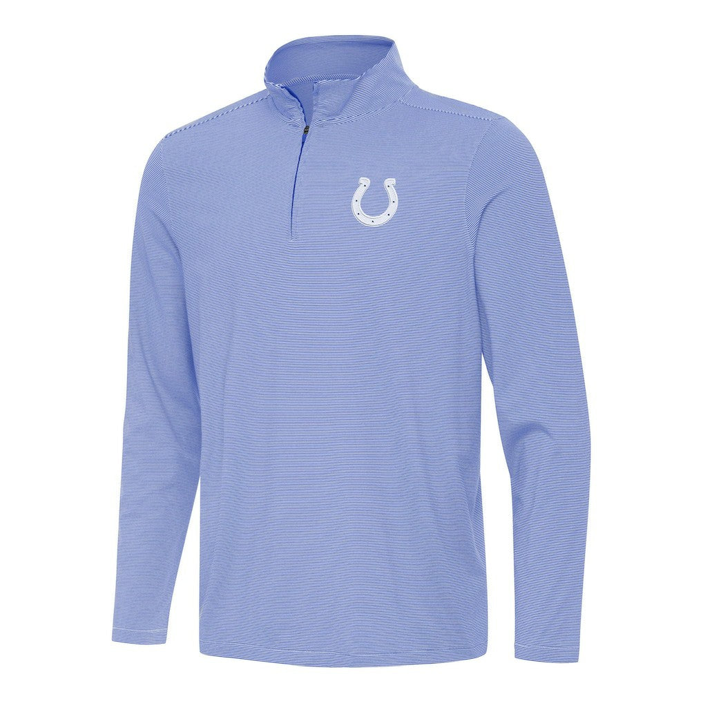 Indianapolis Colts Antigua Twine Quarter-Zip Jacket - Royal/White online