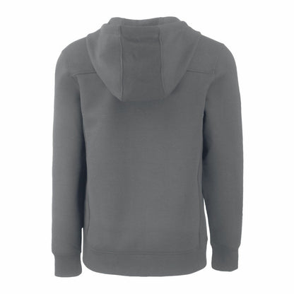 New York Mets Cutter & Buck Roam Eco Recycled Tri-Blend Half-Zip Hoodie - Gray