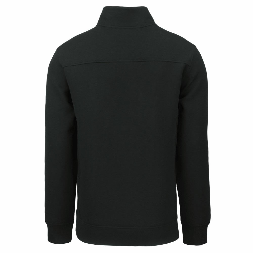 New York Mets Cutter & Buck Roam Eco Quarter-Zip Jacket - Black