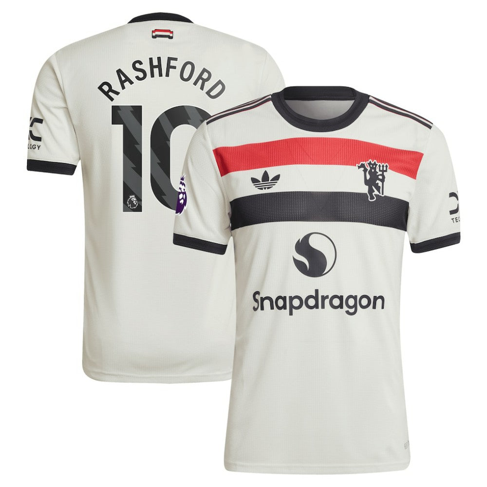 Marcus Rashford Manchester United Originals 2024/25 Third Jersey - Cream | Adidas online