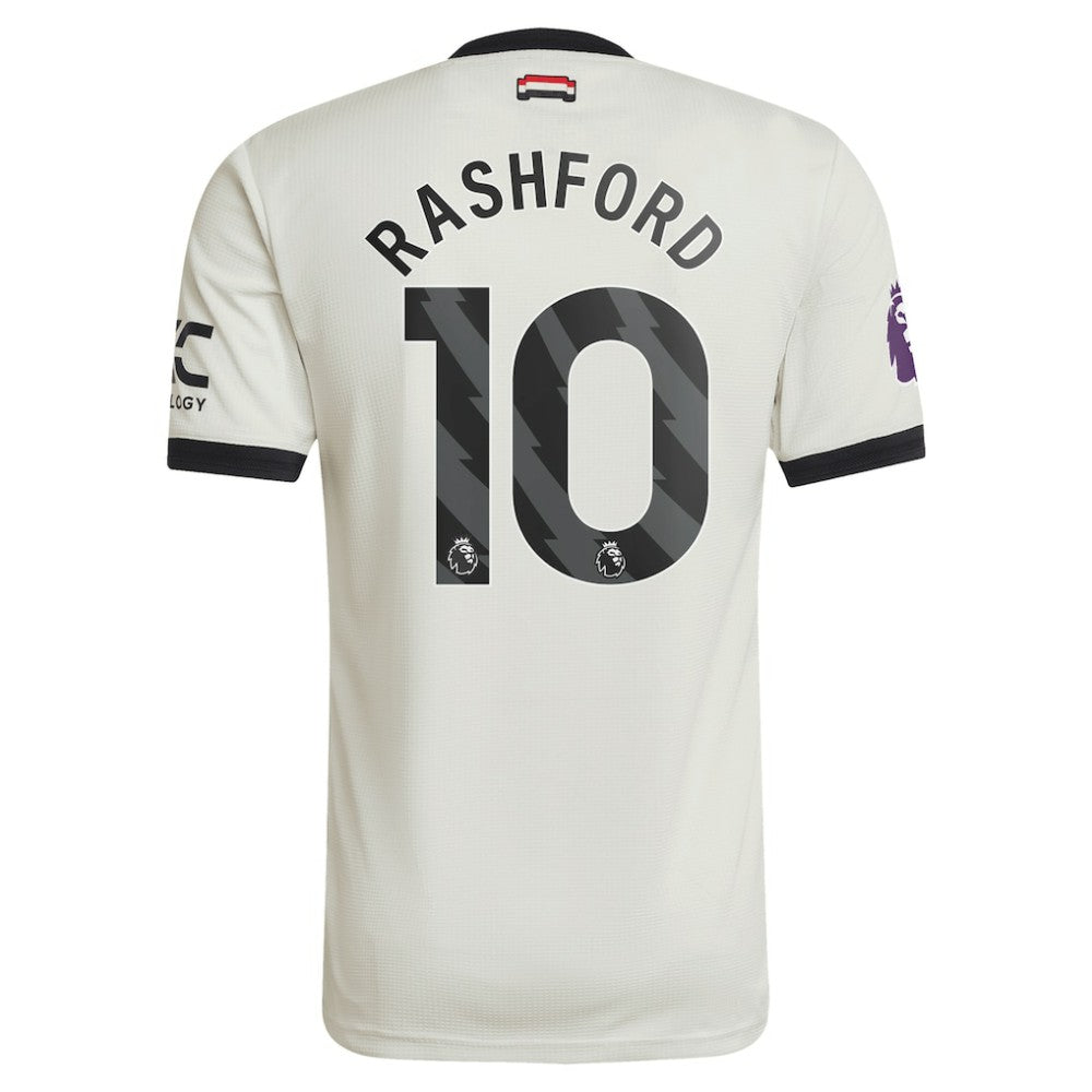 Marcus Rashford Manchester United Originals 2024/25 Third Jersey - Cream | Adidas online