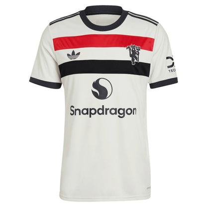 Alejandro Garnacho Manchester United Originals 2024/25 Third Replica Jersey - Cream | Adidas shop