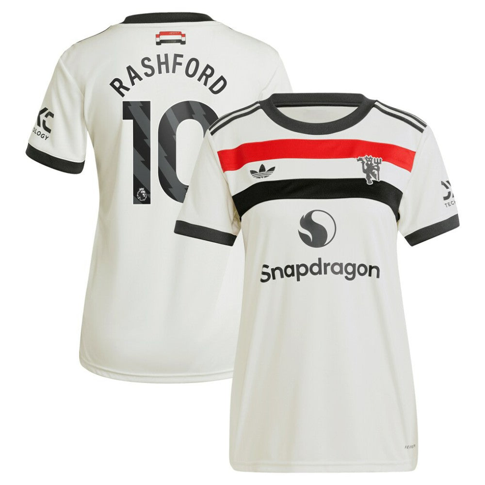 Marcus Rashford Manchester United Originals Women's 2024/25 Third Replica Jersey - Cream | Adidas on sale
