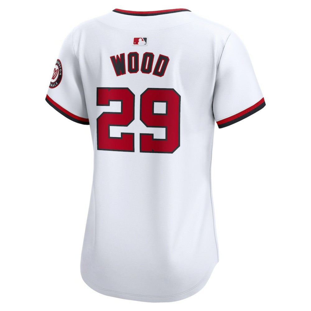 James Wood Washington Nationals Women's Home Limited Player Jersey - White | Nike