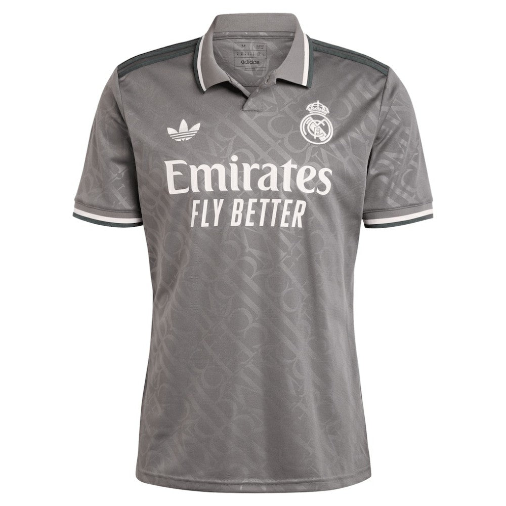 Vini Jr. Real Madrid Originals 2024/25 Third Replica Player Jersey - Charcoal | Adidas discount