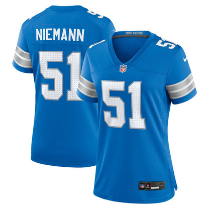 Ben Niemann Detroit Lions Women's Team Game Jersey - Blue | Nike online