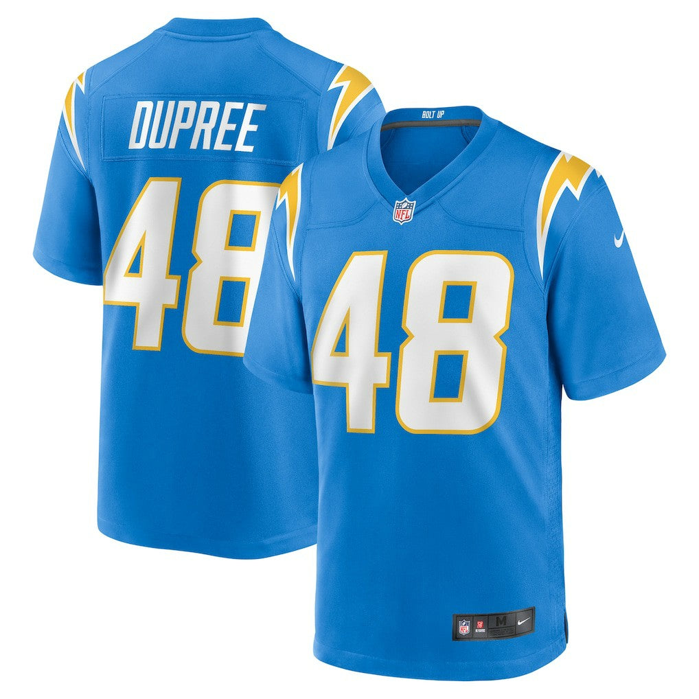 Bud Dupree Los Angeles Chargers Team Game Jersey - Powder Blue | Nike for sale