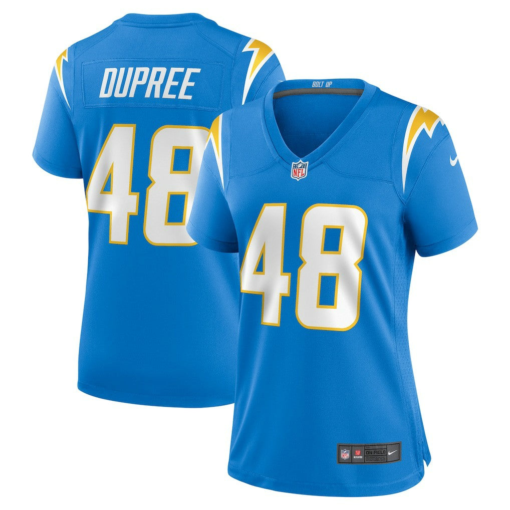 Bud Dupree Los Angeles Chargers Women's Team Game Jersey - Powder Blue | Nike online