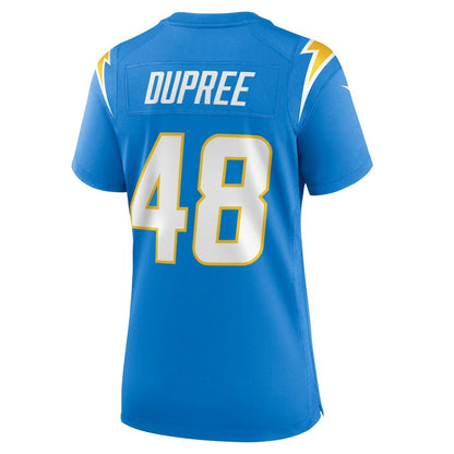 Bud Dupree Los Angeles Chargers Women's Team Game Jersey - Powder Blue | Nike online