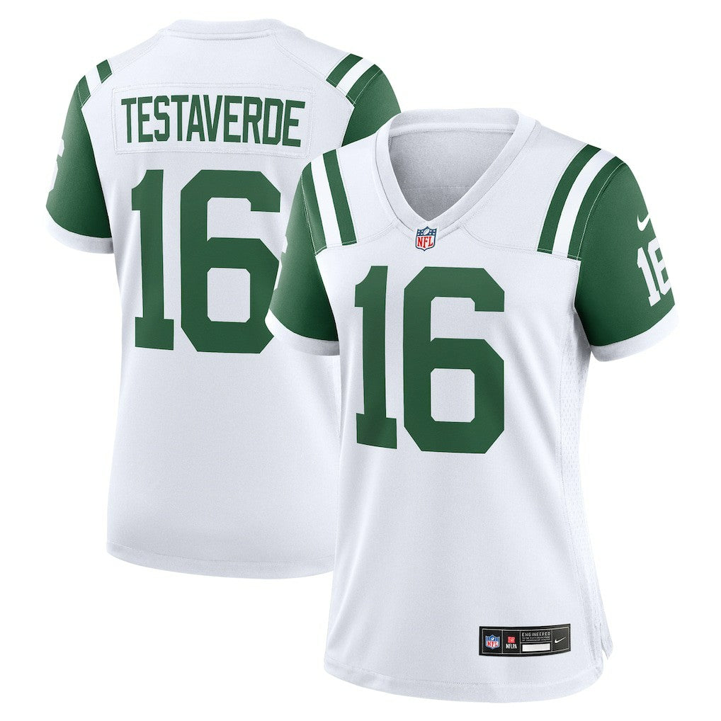 Vinny Testaverde New York Jets Women's Classic Alternate Retired Player Game Jersey - White | Nike online