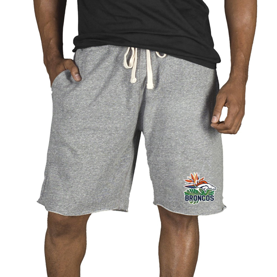 Denver Broncos Concepts Sport Mainstream Tri-Blend Shorts - Gray on sale