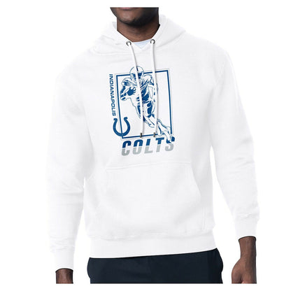 Indianapolis Colts Starter Player Grid Pullover Hoodie - White outlet