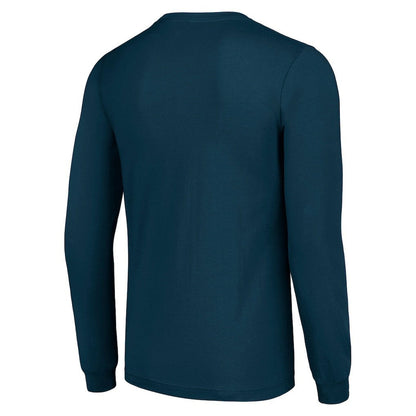 Chicago Bears Starter Team Name Graphic Long Sleeve T-Shirt - Navy cheap