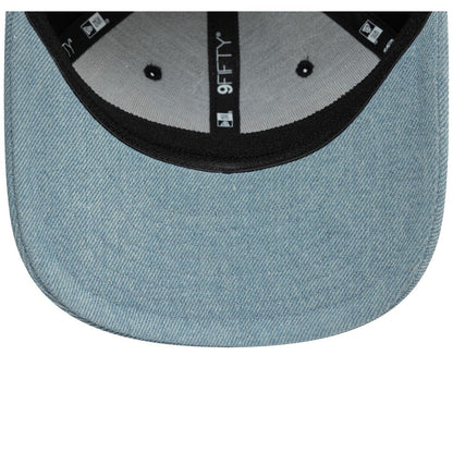 AC Milan New Era 9FIFTY Stretch-Snap Adjustable Hat - Black/Denim | New Era for sale
