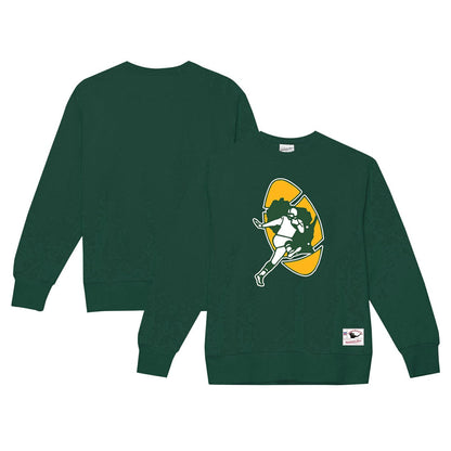 Green Bay Packers Basic Fleece Pullover Sweatshirt - Dark Green cheap