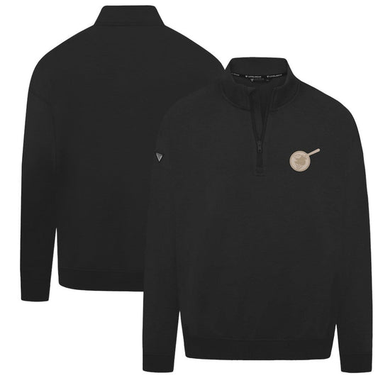 San Diego Padres Levelwear Murray Quarter-Zip Sweatshirt - Black