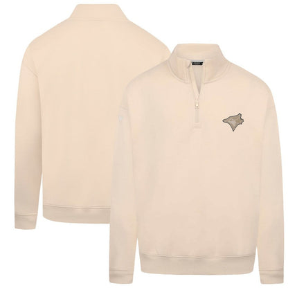 Toronto Blue Jays Levelwear Murray Quarter-Zip Sweatshirt - Khaki