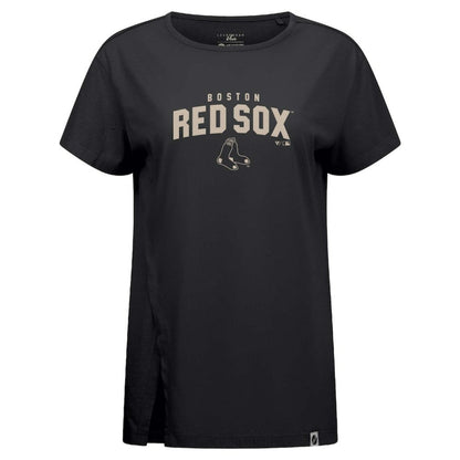 Boston Red Sox Levelwear Influx Team Arch T-Shirt - Black