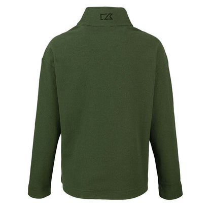 Green Bay Packers Cutter & Buck Women's Hunts Point Eco Half-Snap Sweatshirt - Green sale