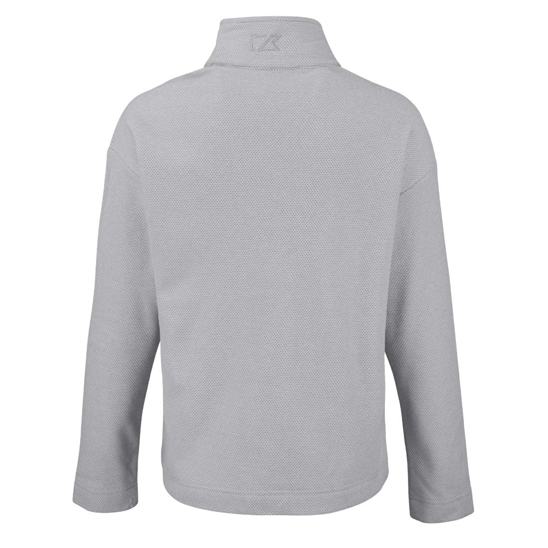 Tampa Bay Buccaneers Cutter & Buck Women's Hunts Point Eco Half-Snap Sweatshirt - Gray discount