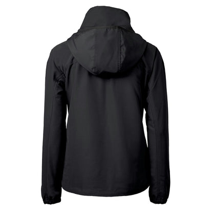 Tampa Bay Buccaneers Cutter & Buck Women's Charter Eco Recycled Half-Zip Hooded Anorak Jacket - Black outlet
