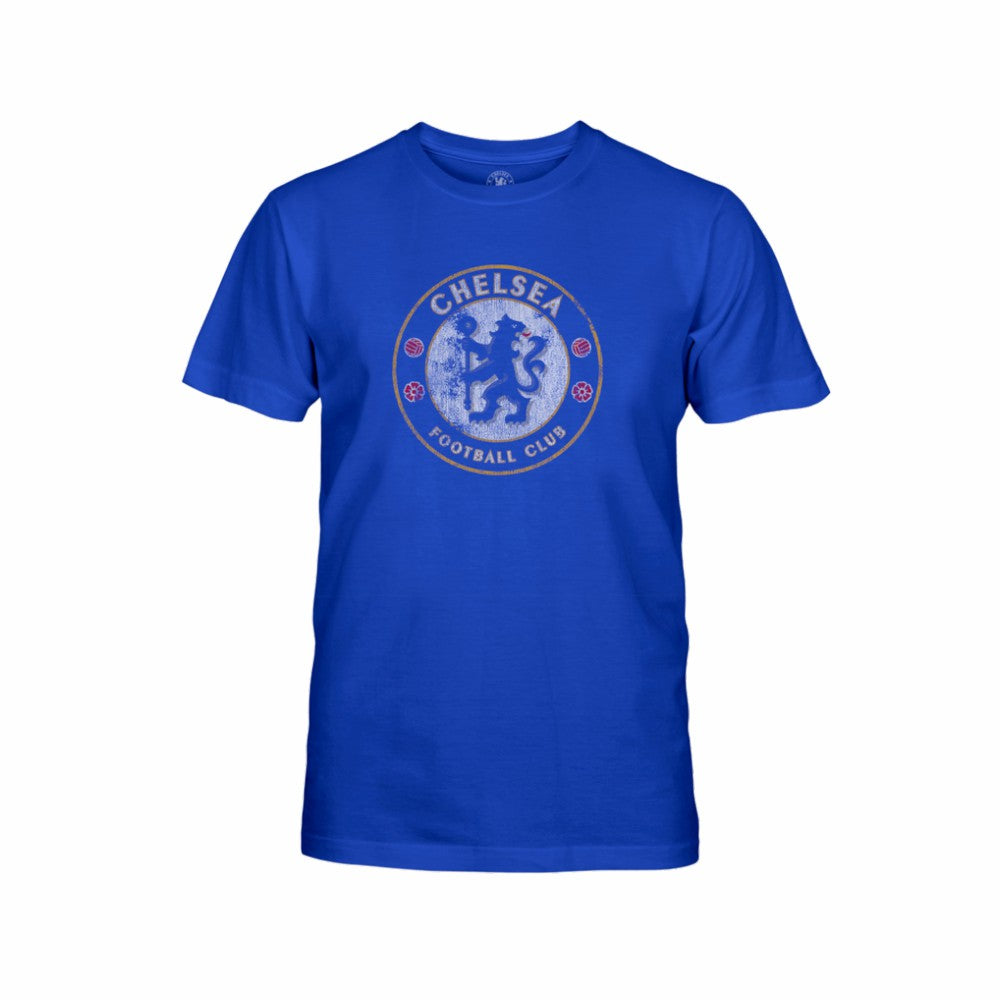 Chelsea 1863FC Youth Color Badge T-Shirt - Blue for sale