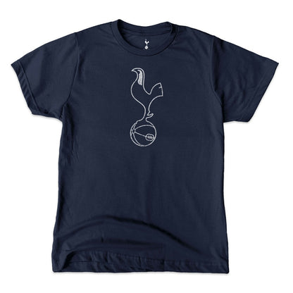 Tottenham Hotspur 1863FC Youth Full Color T-Shirt - Navy shop