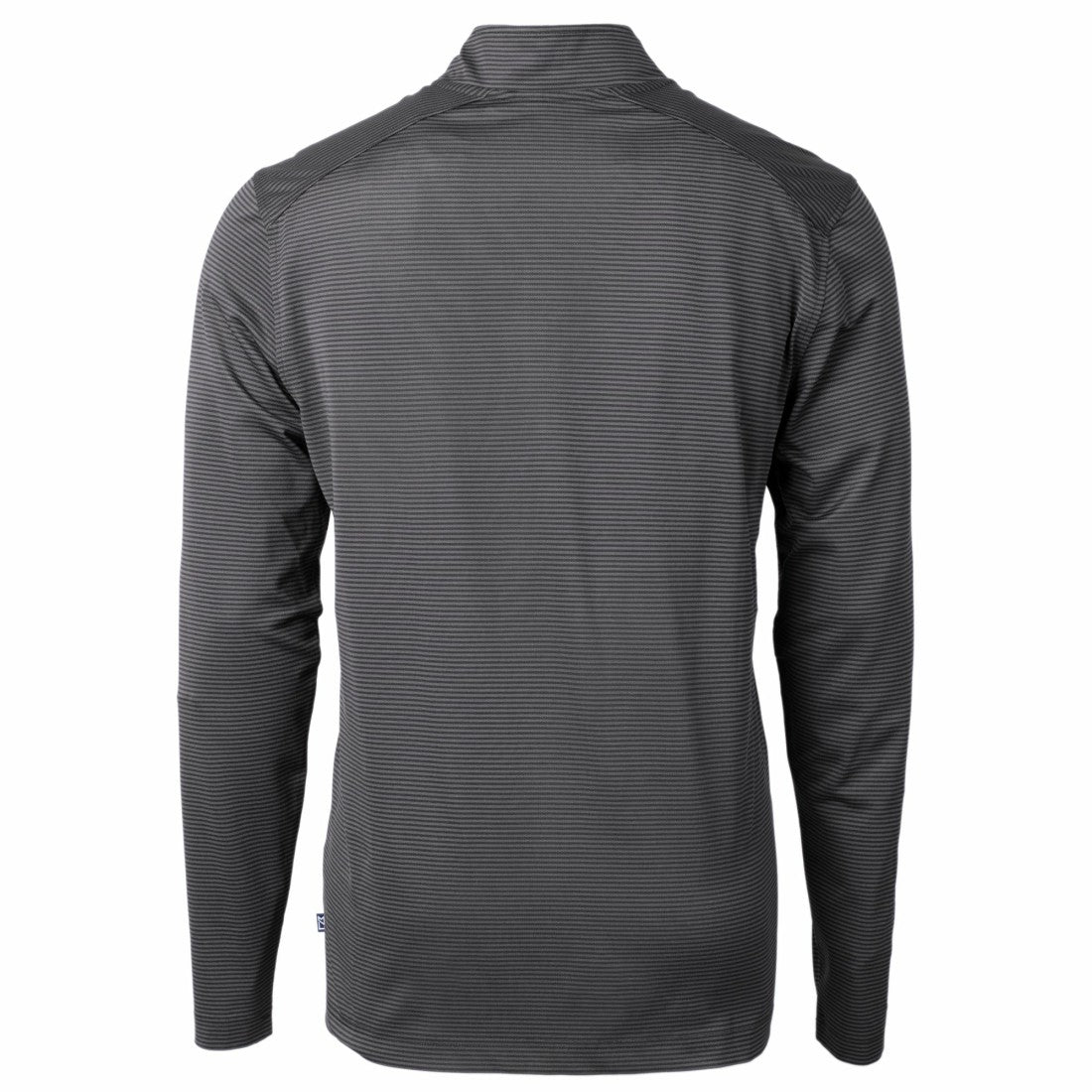 Tampa Bay Buccaneers Cutter & Buck Big & Tall Virtue Eco Pique Micro Stripe Tri-Blend Quarter-Zip Jacket - Black cheap