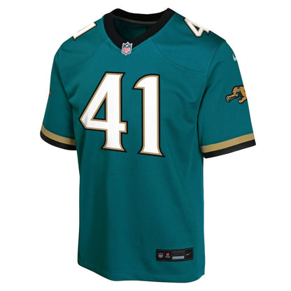 Josh Hines-Allen Jacksonville Jaguars Youth Alternate 2 Prowler Throwback Game Jersey - Teal | Nike online